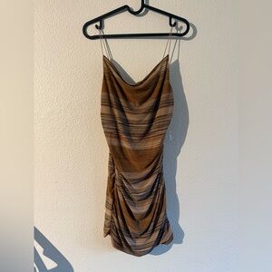 Wild Fable Metallic Brown Top